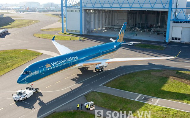 Máy bay thân rộng hiện đại nhất thế giới của Vietnam Airlines