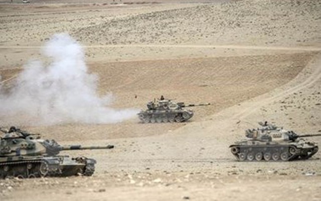 Quân đội Thổ Nhĩ Kỳ bác tin đưa xe tăng tiến vào lãnh thổ Syria