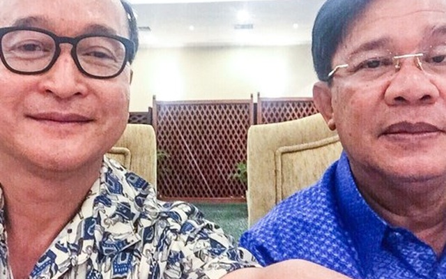 Thủ tướng Hun Sen giải thích việc chụp hình 'tự sướng' với Sam Rainsy