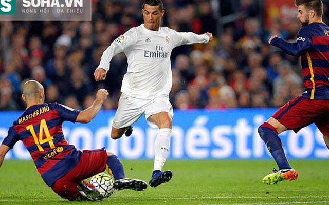Được trọng tài “chống lưng”, Barca vẫn thua “doping” của Ronaldo