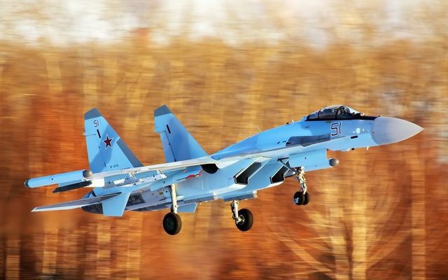 Vừa xuất xưởng, 4 chiếc tiêm kích Su-35S lập tức được Nga tung tới Syria