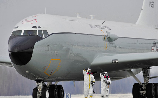Tìm hiểu máy bay “đánh hơi phóng xạ” Mỹ điều động đến Triều Tiên