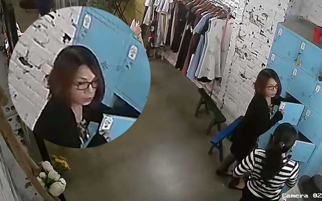 Cận cảnh nữ đạo chích lạnh lùng vào "khoắng đồ" trong shop
