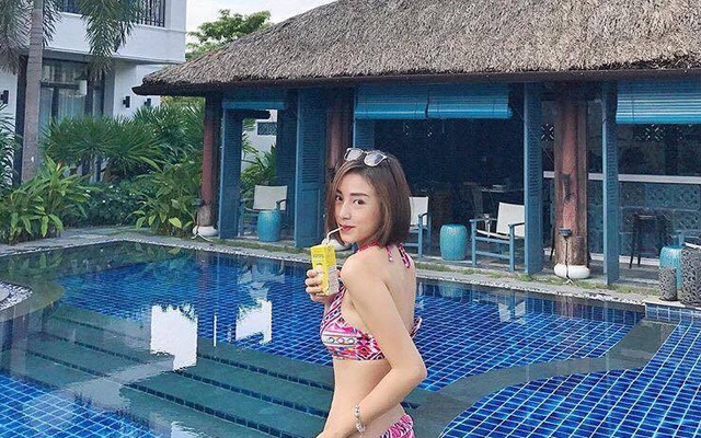 Vẻ đẹp gợi cảm của hotgirl được cho là bạn gái mới của Phan Thành