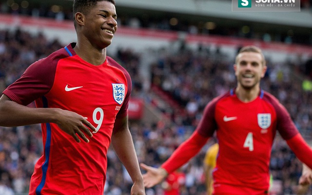 Rashford lập kỷ lục đáng nể trong ngày ĐT Anh chiến thắng