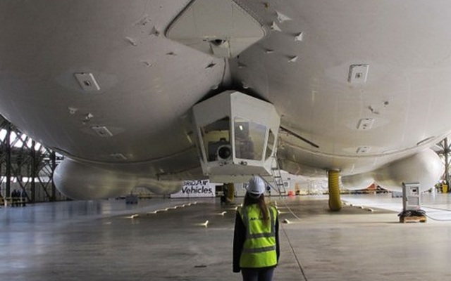 Airlander 10: "Máy bay" lớn nhất thế giới đã sẵn sàng cất cánh