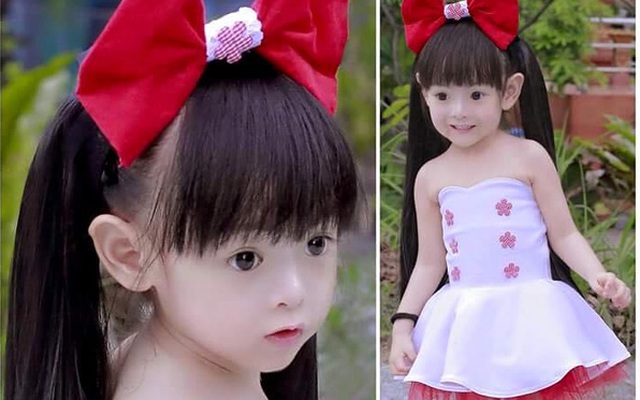 Cận cảnh vẻ đẹp của bé gái Thái Lan hứa hẹn sẽ là đại mỹ nhân trong tương lai