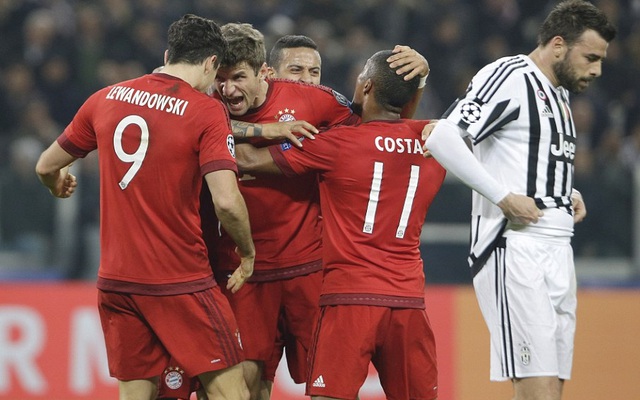 Juventus 2-2 Bayern: Pep rất tốt nhưng Bà đầm già rất tiếc!