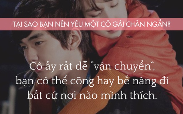 12 lí do bạn nên yêu một cô gái "chân ngắn"