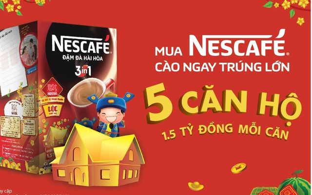 "Tết này, con mang lộc về" cùng Nescafé