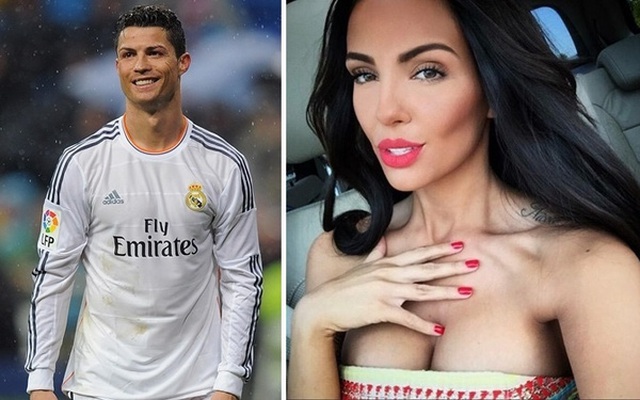 Ronaldo qua đêm với người mẫu Playboy?