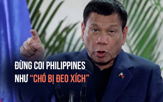 Duterte: Mỹ đừng đối xử với Philippines như "chó bị đeo xích"