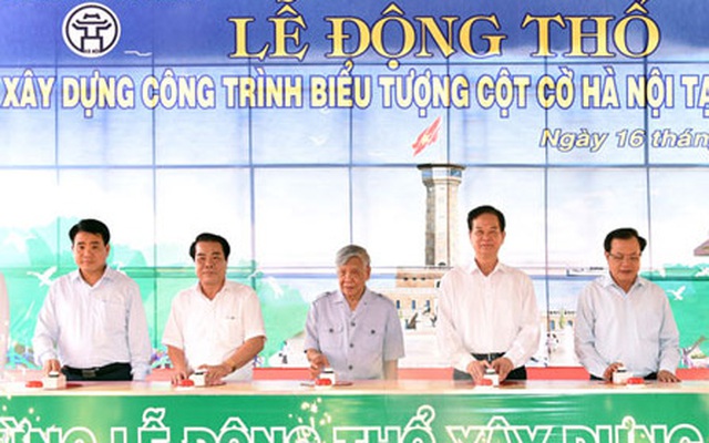 Khởi công xây dựng biểu tượng Cột cờ Hà Nội tại mũi Cà Mau