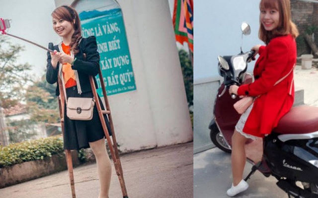 Cuộc sống khó tin của cô gái Bắc Giang một chân sau 8 tháng gây bão mạng
