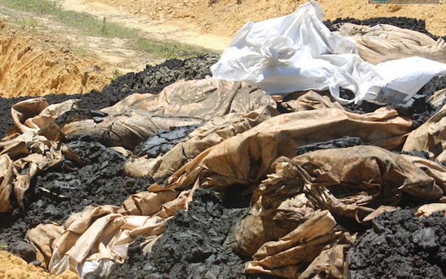 Nhà thầu của Formosa chôn chất thải: Cục Cảnh sát MT vào cuộc