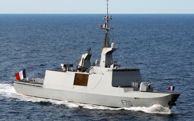 Pháp dùng chiến hạm tàng hình tuần tra Biển Đông