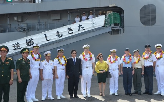 Hải quân Hoa Kỳ, Nhật Bản diễn tập ứng phó thảm họa tại Việt Nam