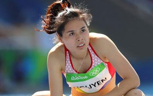 Nguyễn Thị Huyền xếp hạng 38/48 nội dung 400m rào nữ ở Olympic 2016