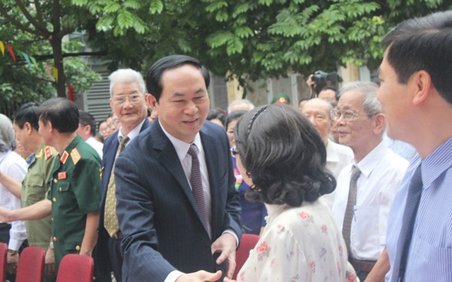 Chủ tịch nước Trần Đại Quang bỏ phiếu bầu cử QH và HĐND các cấp