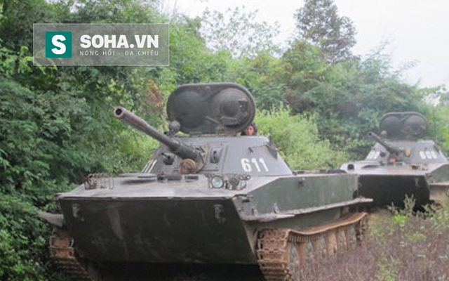 Xe tăng thiết giáp của Lào tác chiến cũng không hề kém!