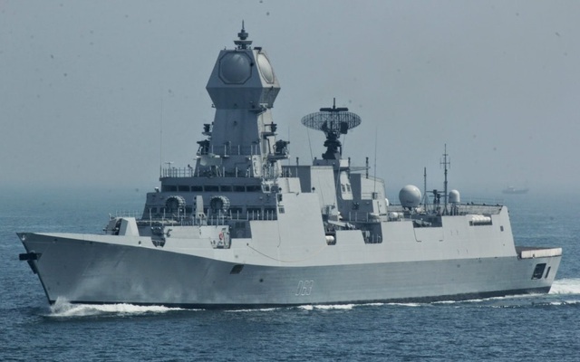 Ấn Độ chuẩn bị biên chế tàu khu trục tự đóng lớn nhất trong lịch sử