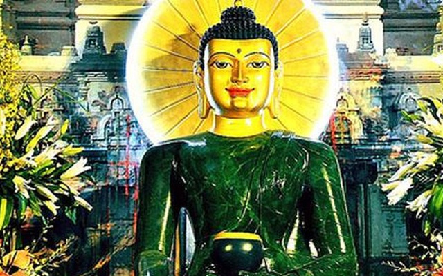 Tượng Phật Ngọc hòa bình thế giới đến Bình Dương
