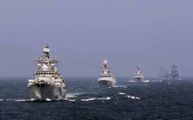 Trung Quốc lại tập trận trái phép ở quần đảo Hoàng Sa