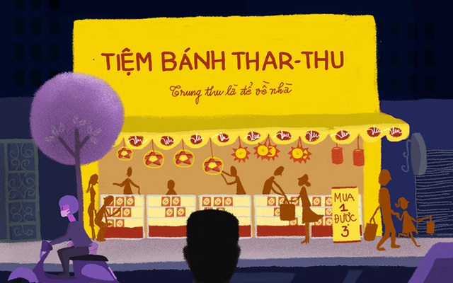 Bộ tranh cảm động: Trung thu là để về nhà...