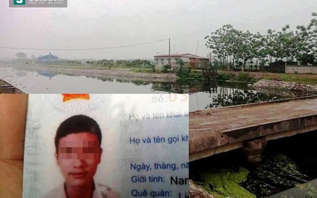 Nam sinh tử vong dưới sông sau khi đi học thêm