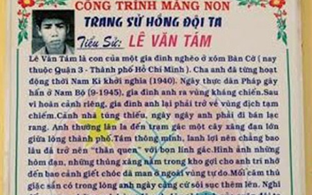 Công an vào cuộc vụ dùng ảnh tử tù để tuyên truyền về Anh hùng Lê Văn Tám