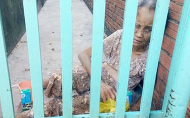 Thai phụ bạo hành mẹ già 70 tuổi