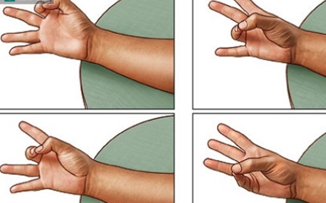 6 bài tập tay giảm đau khớp tay