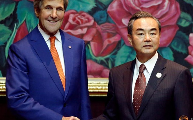 John Kerry: Mỹ ủng hộ TQ-Philippines nối lại đàm phán