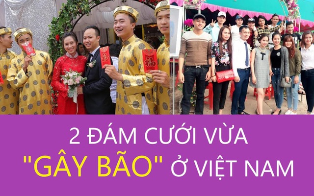 [VIDEO] 2 đám cưới vừa "gây bão" ở Việt Nam