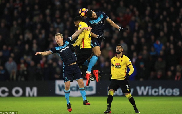 Clip bản quyền Watford 0-0 Middlesbrough