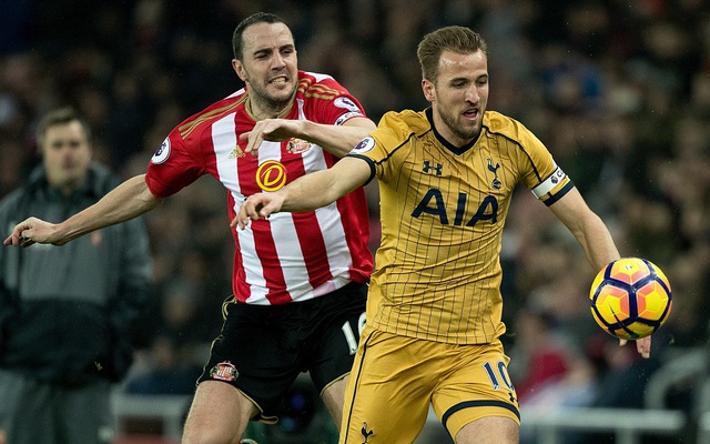 Clip bản quyền Premier League: Sunderland 0-0 Tottenham