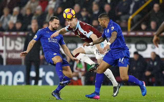 Clip bản quyền Premier League: Burnley 1-0 Leicester