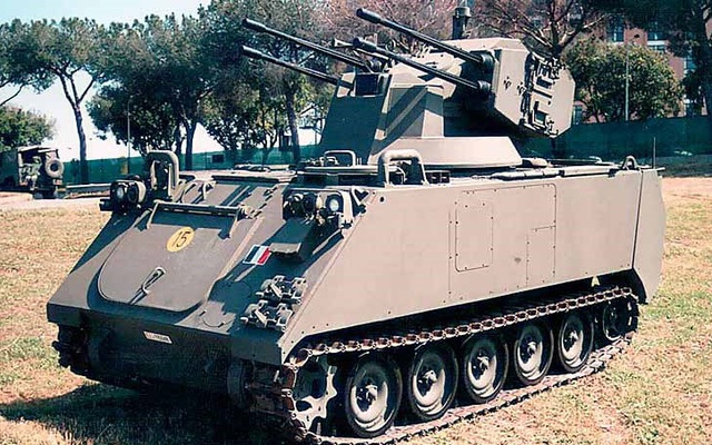 SIDAM 25 - Nguyên mẫu thiết kế của pháo phòng không tự hành Type 95 SPAAA Trung Quốc