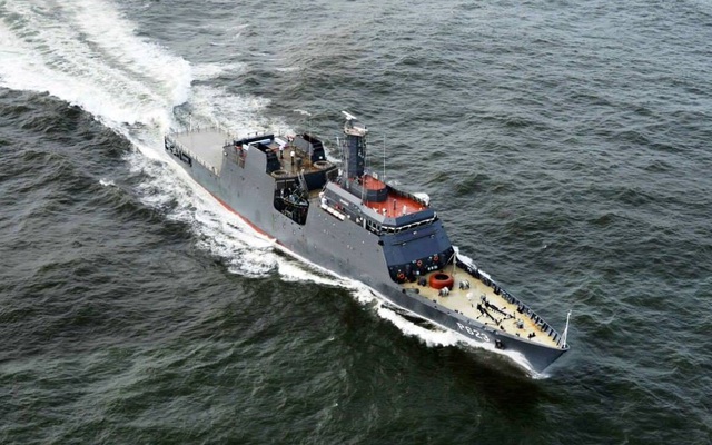 Ấn Độ hoàn thành tàu tuần tra xa bờ đóng cho đối tác thân thiết