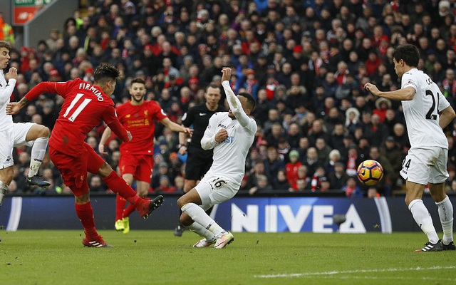 Clip bản quyền Premier League: Liverpool 2-3 Swansea