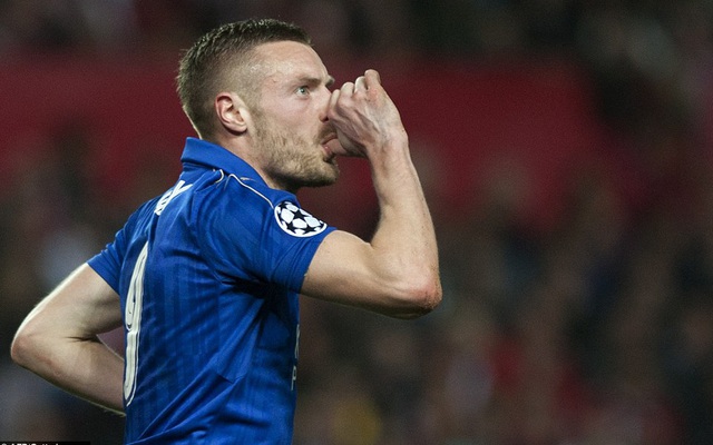 Lập công sau 748 phút, Vardy giúp Leicester tiếp tục mơ mộng tại Champions League