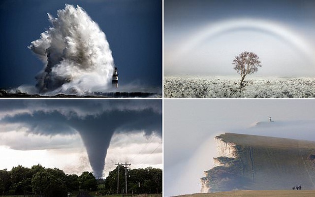 Cầu vồng trắng, mây thấu kính và những hiện tượng thời tiết kỳ dị năm qua!