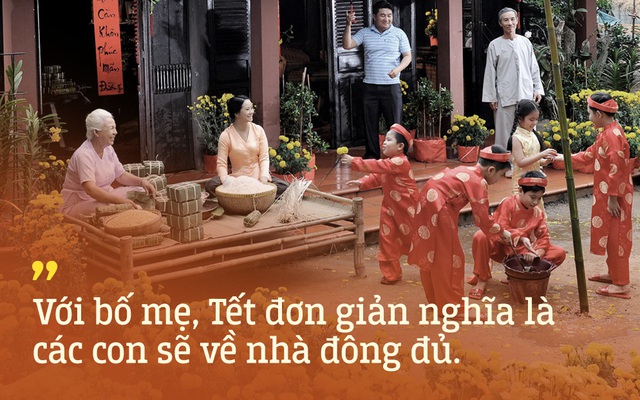 Gửi tất cả bạn trẻ Việt Nam thích du lịch Tết: "Bố mẹ ta đang già đi, vì thế Tết hãy về nhà"