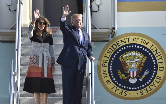 Đệ nhất phu nhân Mỹ Melania sẽ không tháp tùng Tổng thống Donald Trump tới Việt Nam