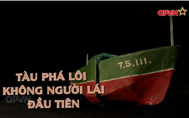 Tàu phá lôi không người lái đầu tiên của Việt Nam