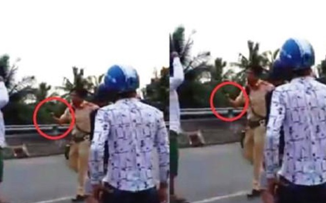 Vụ CSGT chĩa súng vào người dân: Người đi xe máy thừa nhận hành vi sai trái