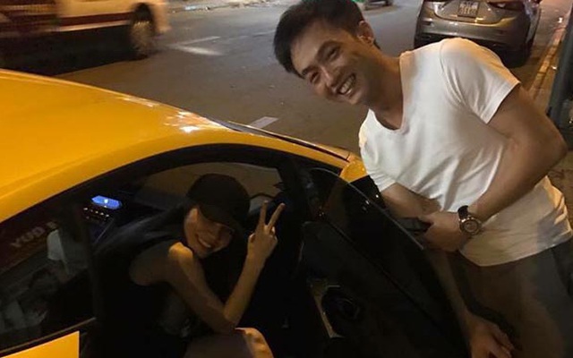 Cường Đô la lái siêu xe đưa vợ cũ Hà Hồ đi ăn đêm