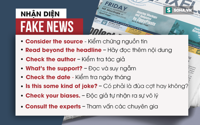 Tin giả mạo ở Việt Nam và thế giới: Quá nguy hiểm!