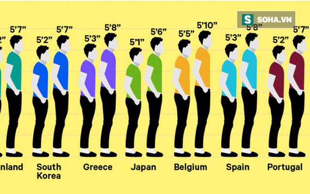 Đố bạn: Quốc gia nào có chiều cao trung bình cao nhất thế giới?