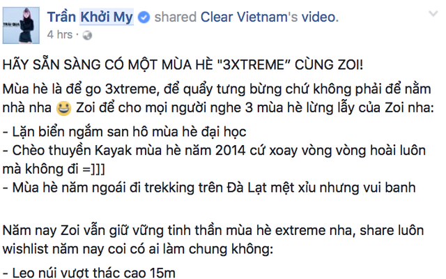 Sao Việt "đua nhau" tìm kiếm 3XTREME SUMMER